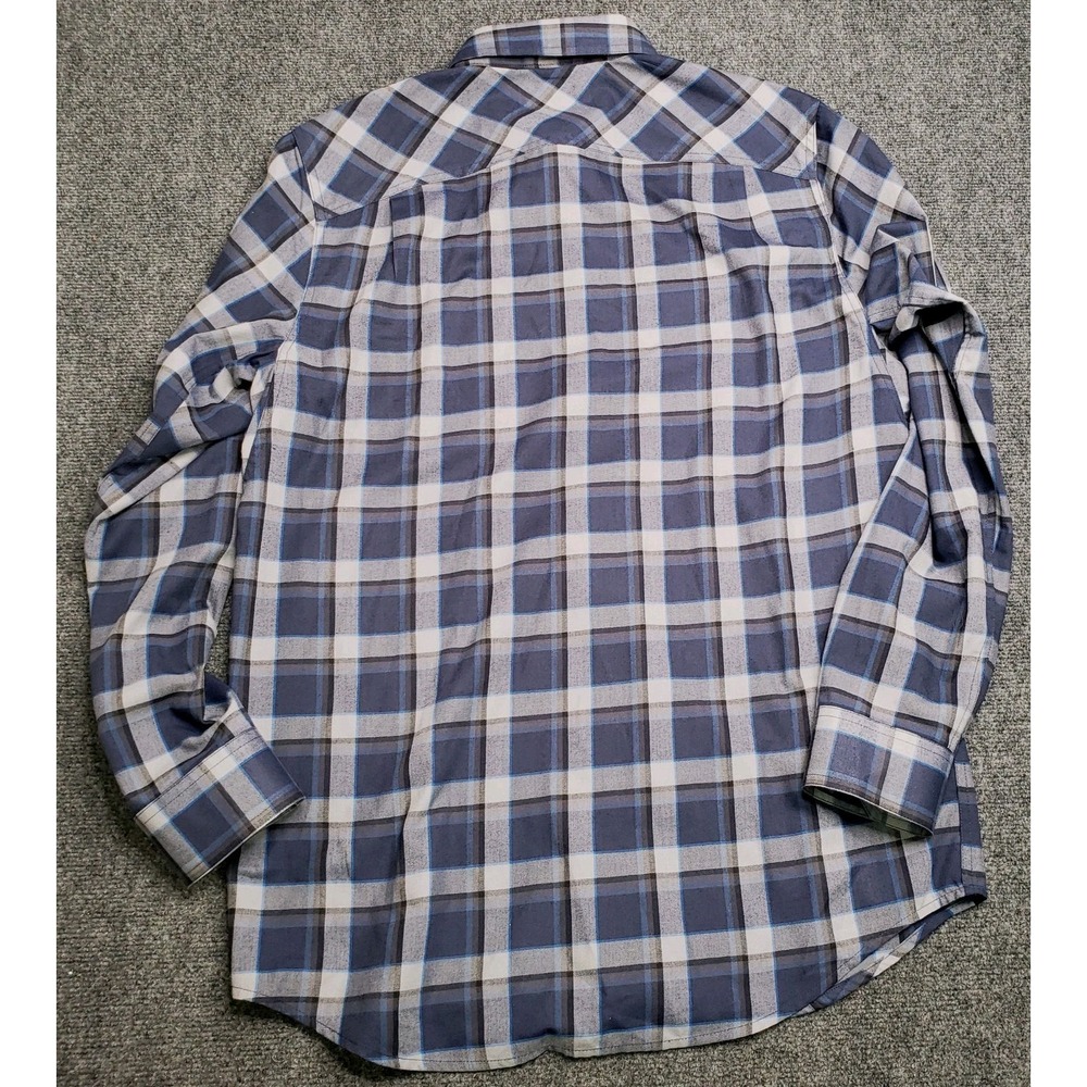 Duluth Trading Alaskan Hardgear PAIR Shirts Mens Large Tall Slim Fit Poly Wool - Picture 13 of 14